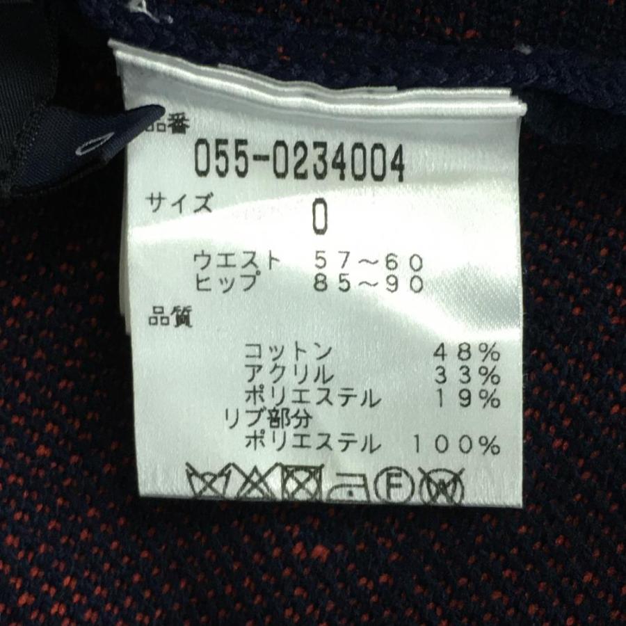 PEARLY GATES（パーリーゲイツ） ニットスカート ネイビー×レッド