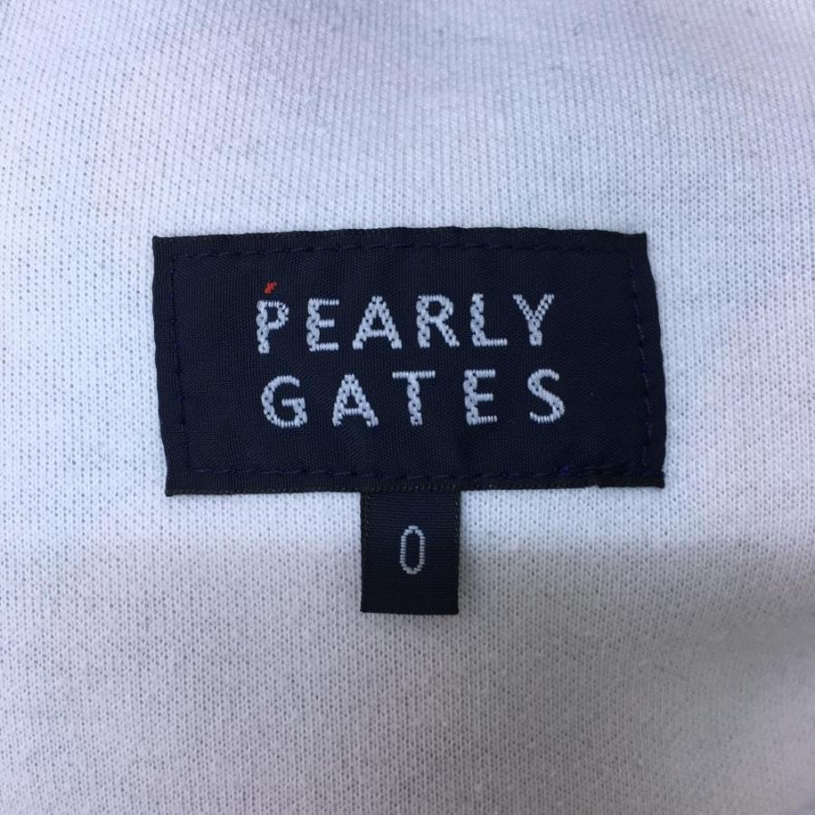 未使用　PEARLYGATES パーリーゲイツ　スウェットスカート　0 ネイビー PEARLY GATES（パーリーゲイツ） スウェットスカート ネイビー×レッド