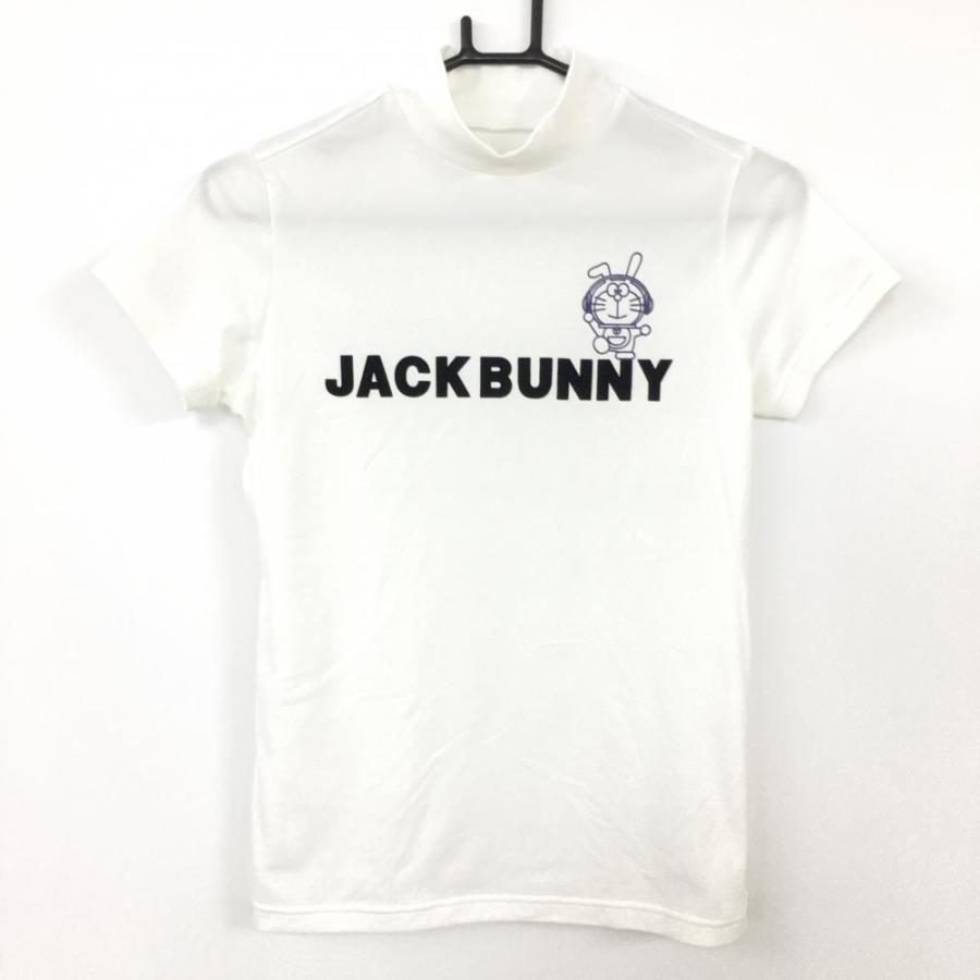 PEARLY GATES -  ジャックバニーレディース 【ドラえもん】半袖 ハイネック カットソー Jack Bunny!!（ジャックバニー） ジャックバニー×ドラえもん 半袖