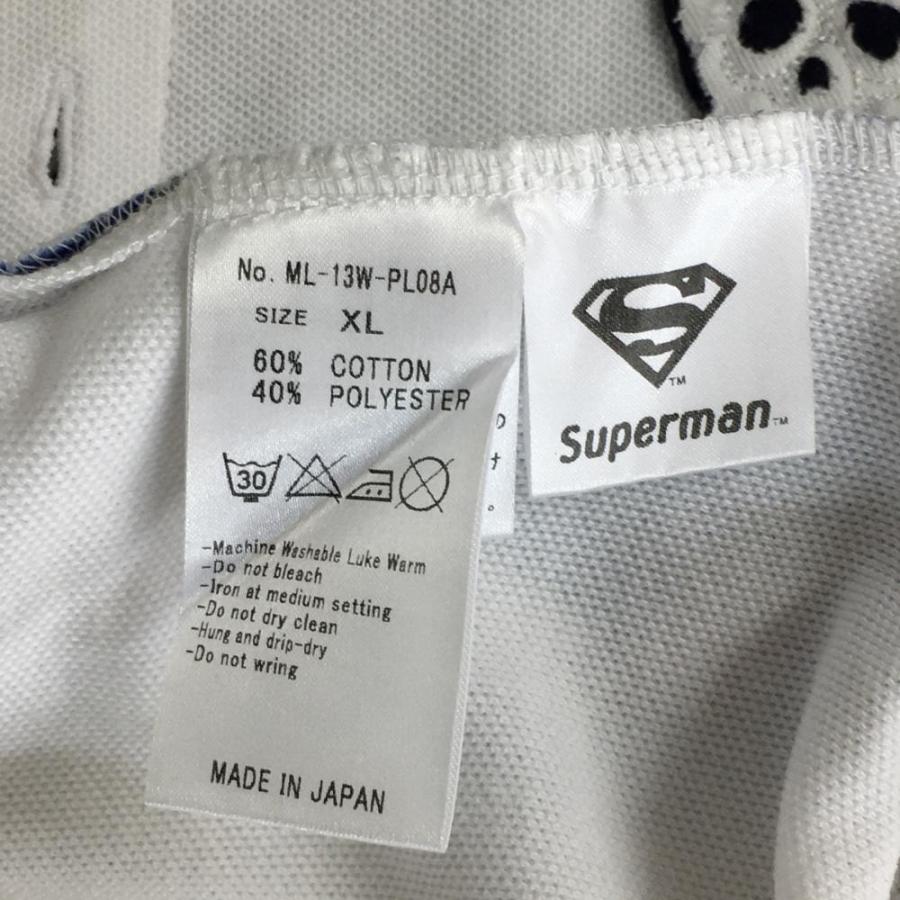 MARK&LONA マークアンドロナ 半袖ポロシャツ 白×レッド スーパー MARK&LONA マークアンドロナ 半袖ポロシャツ 白×レッド スーパー