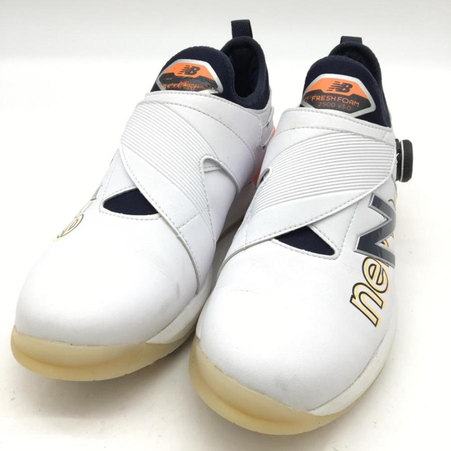 2021年＊New Balance ニューバランス ゴルフシューズ 白×ネイビー 