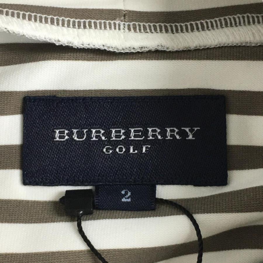 新品】BURBERRY GOLF バーバリーゴルフ 長袖ハイネックシャツ カーキ 