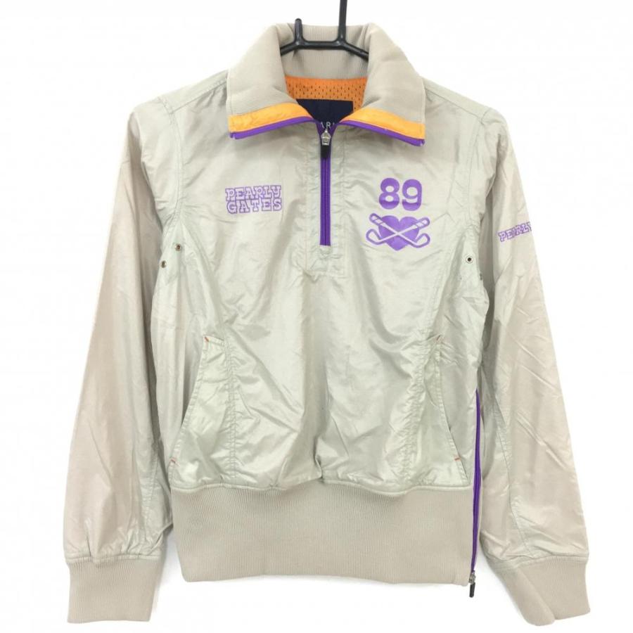 PEARLY GATES（パーリーゲイツ） ナイロンブルゾン ベージュ系
