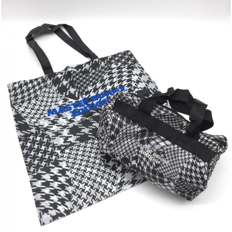 MASTERBUNNY EDITION キャディーバッグ 千鳥格子柄