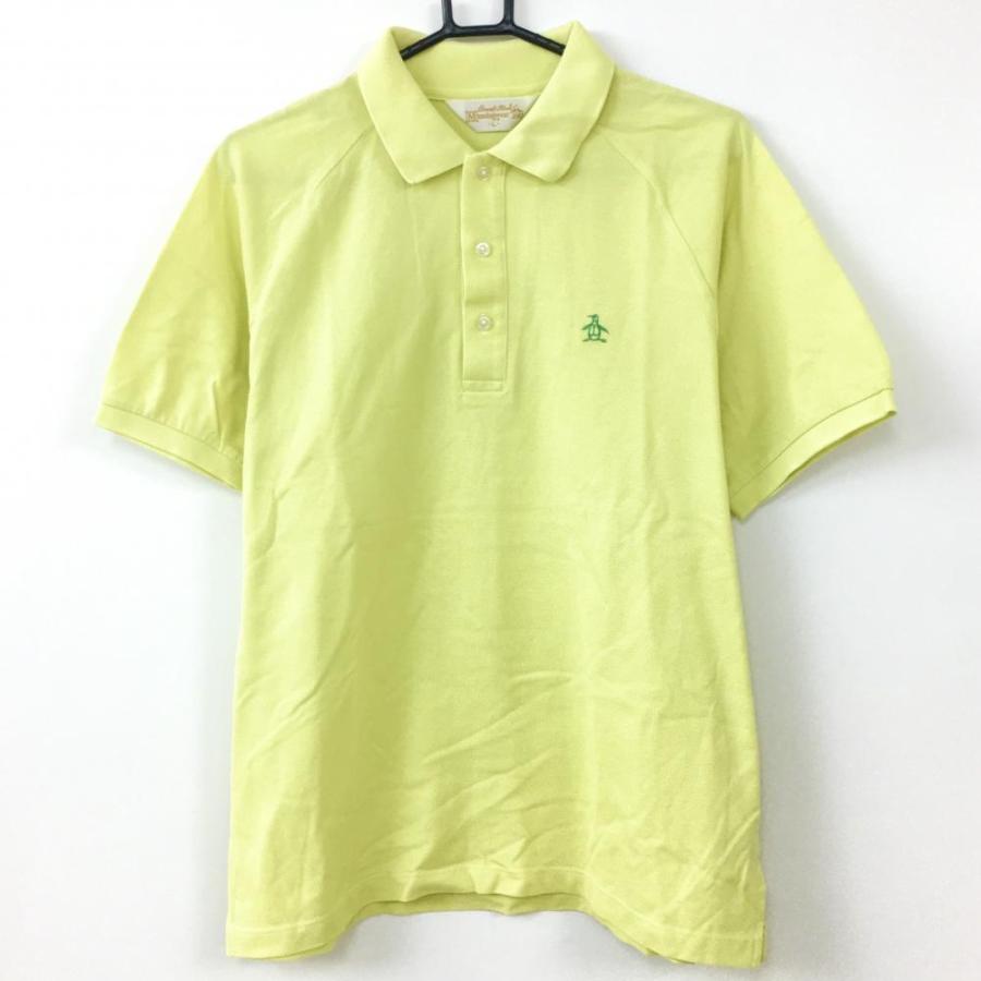 Munsingwear（マンシングウェア） 半袖ポロシャツ ライトイエロー