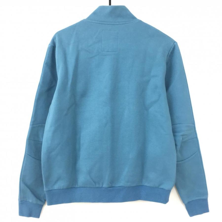 20%OFF価格／(美品)CLUNK クランク ブルゾン ブルー フルジップ 綿混