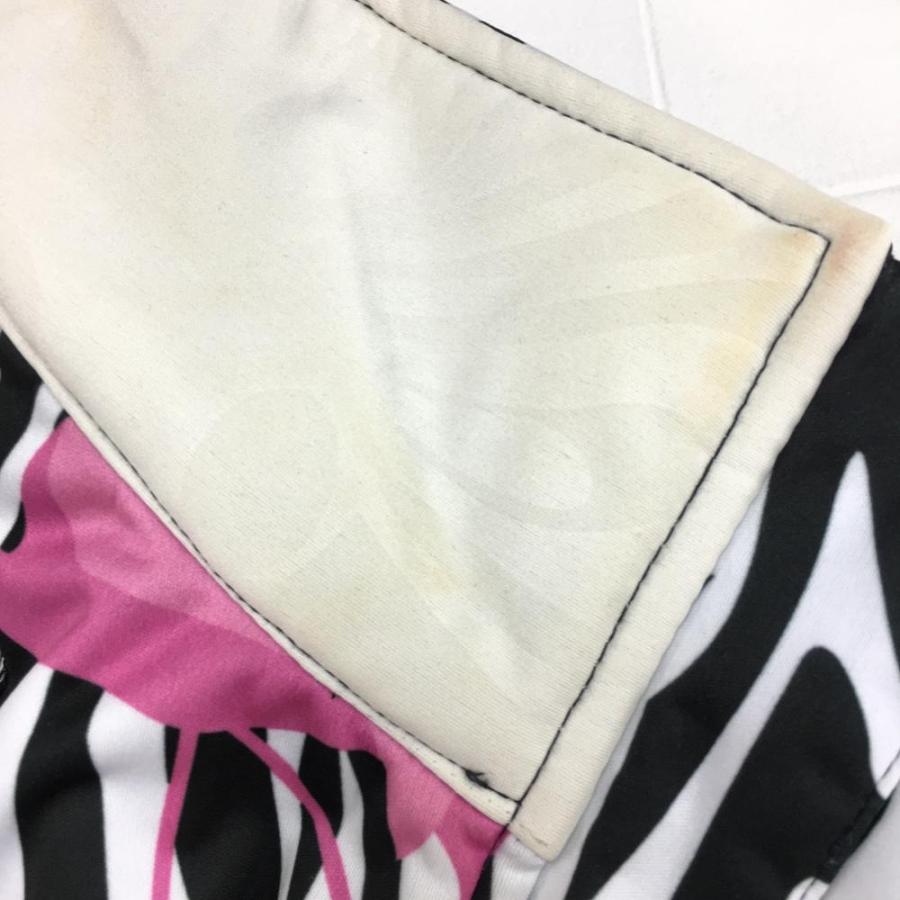 LOUDMOUTH ラウドマウス ジャケットブルゾン 黒×ピンク ゼブラ柄 LOUDMOUTH ラウドマウス ジャケットブルゾン 黒×ピンク ゼブラ柄