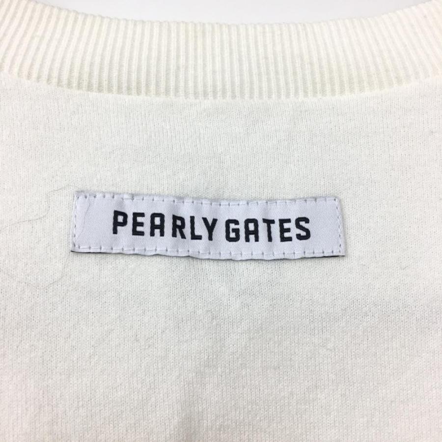 PEARLY GATES（パーリーゲイツ） リバーシブルベスト 白×ダーク
