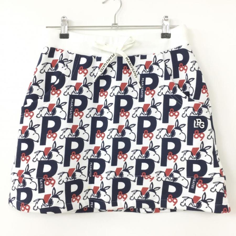 美品⛳️ パーリーゲイツ スヌーピー スカート 1 ゴルフウェア
