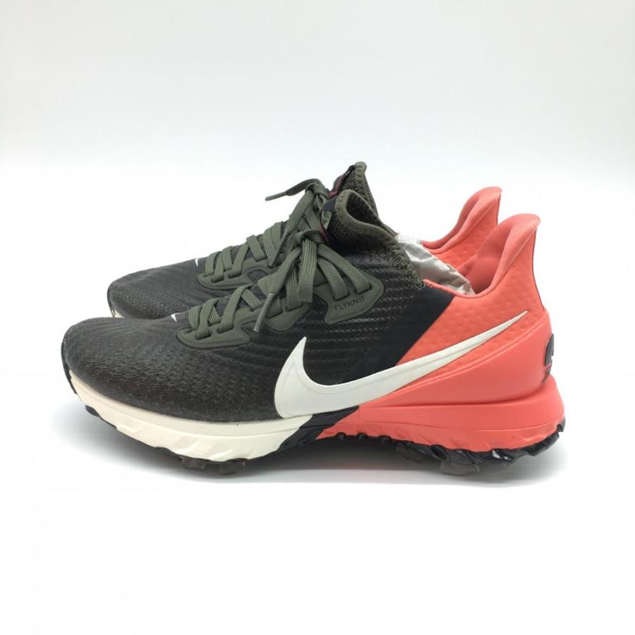 NIKE ゴルフシューズ ブラック/オレンジ 26センチ 新品)NIKE ナイキ ゴルフシューズ 黒×オレンジ CT0601300 エア