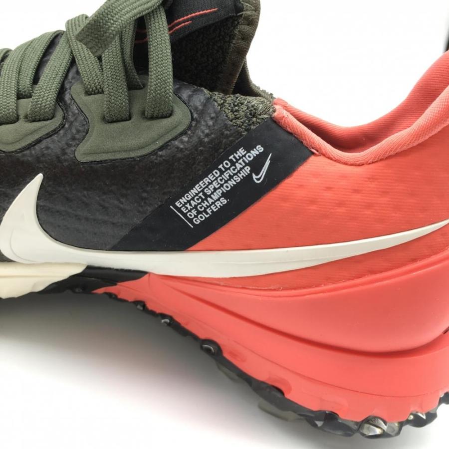 新品)NIKE ナイキ ゴルフシューズ 黒×オレンジ CT0601300 エア
