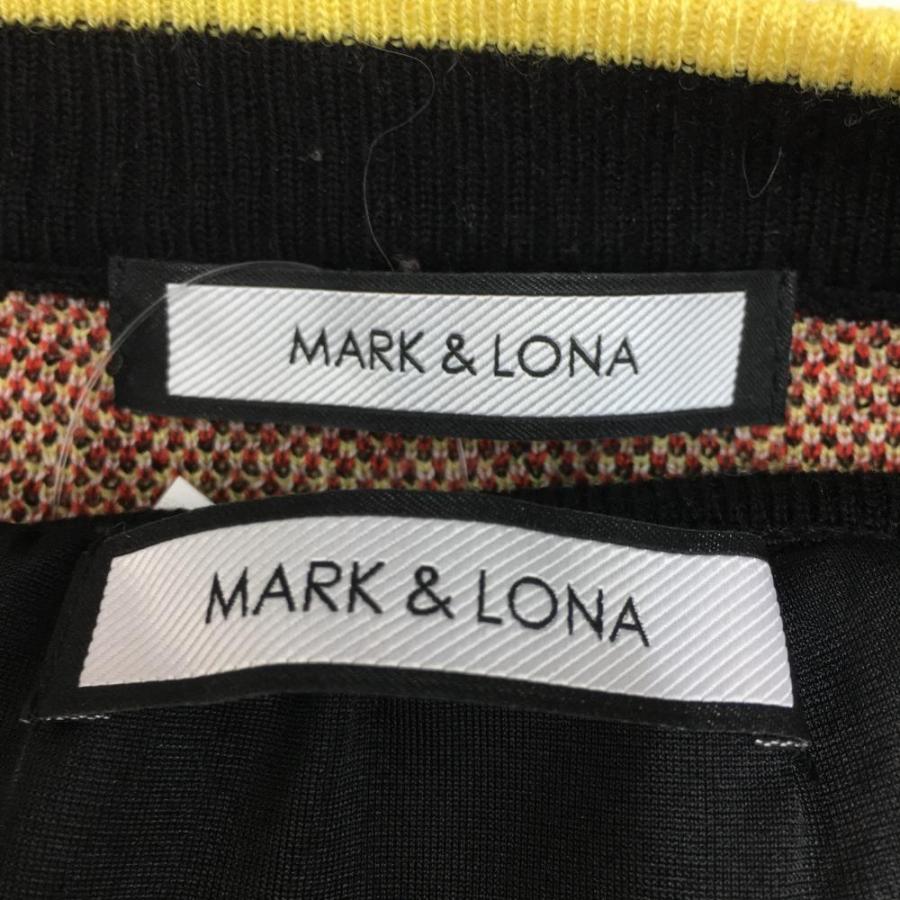 美品 ☆ MARK&LONA 春 ニット マーク&ロナ セーター 美品