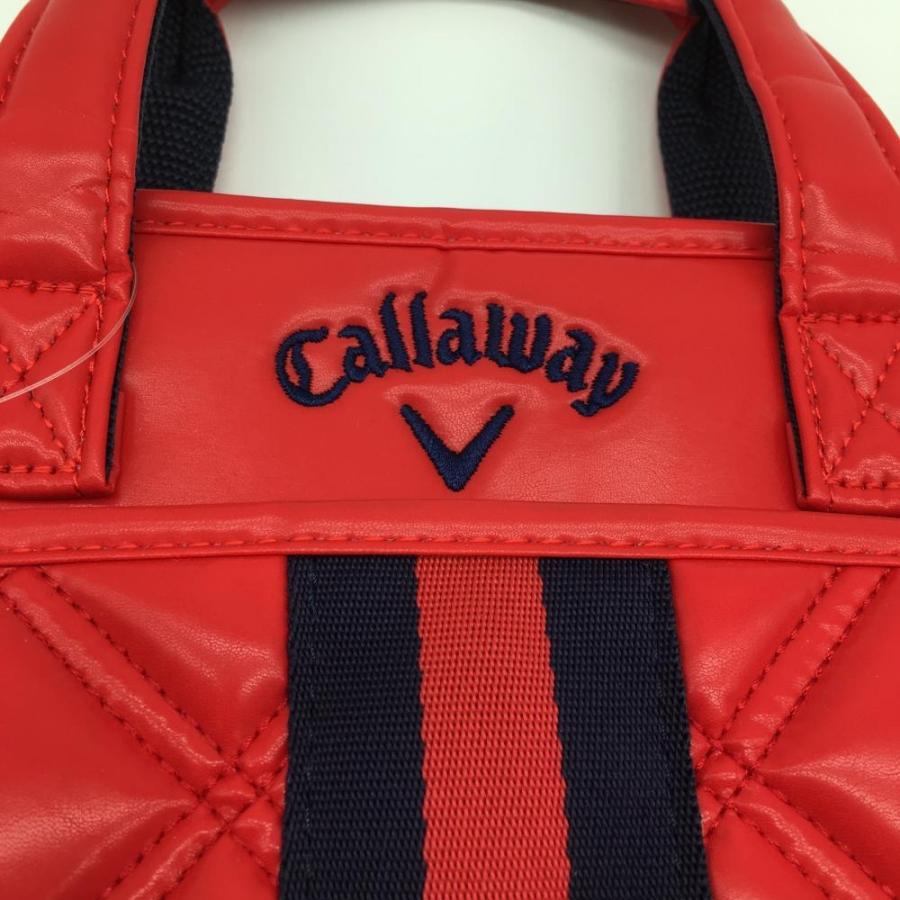 Callaway（キャロウェイ） カートバッグ レッド×ネイビー 合成皮革