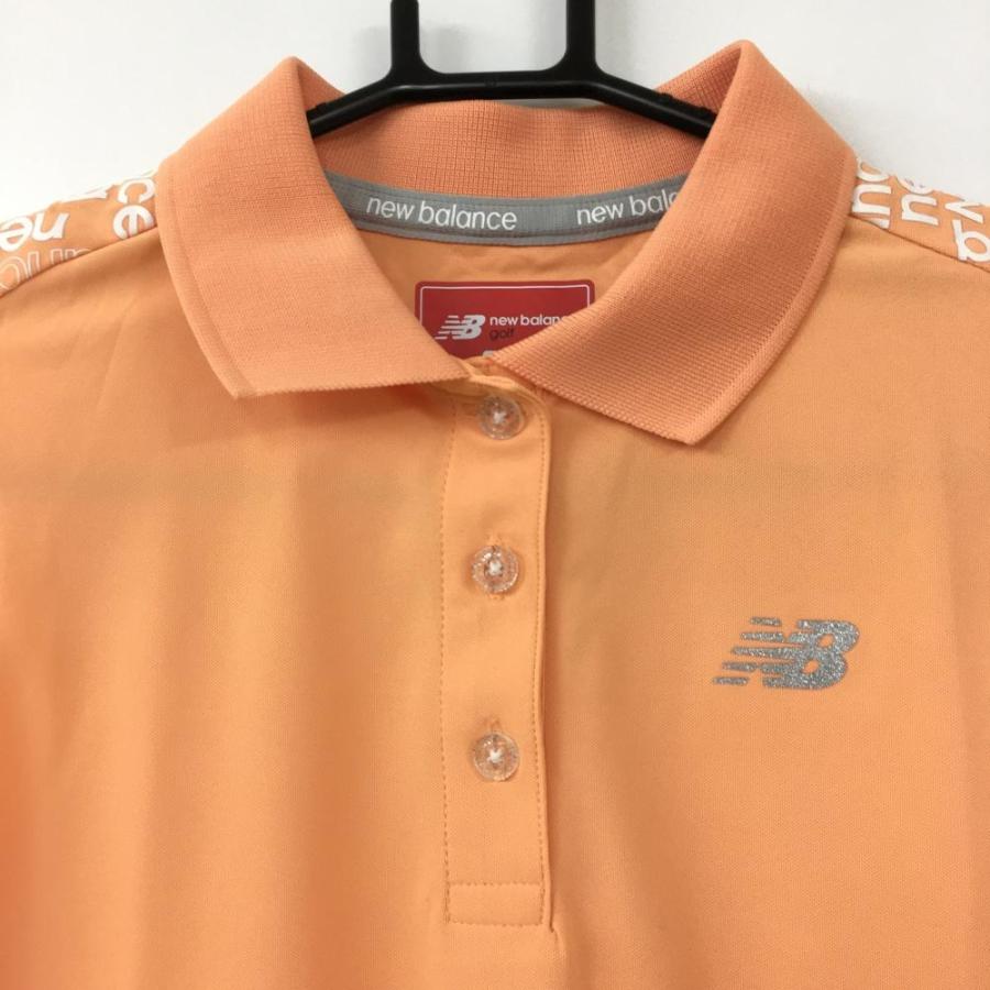 NEW BALANCE ゴルフ ポロシャツ オレンジ New Balance（ニューバランス） ニューバランスゴルフ ノースリーブ