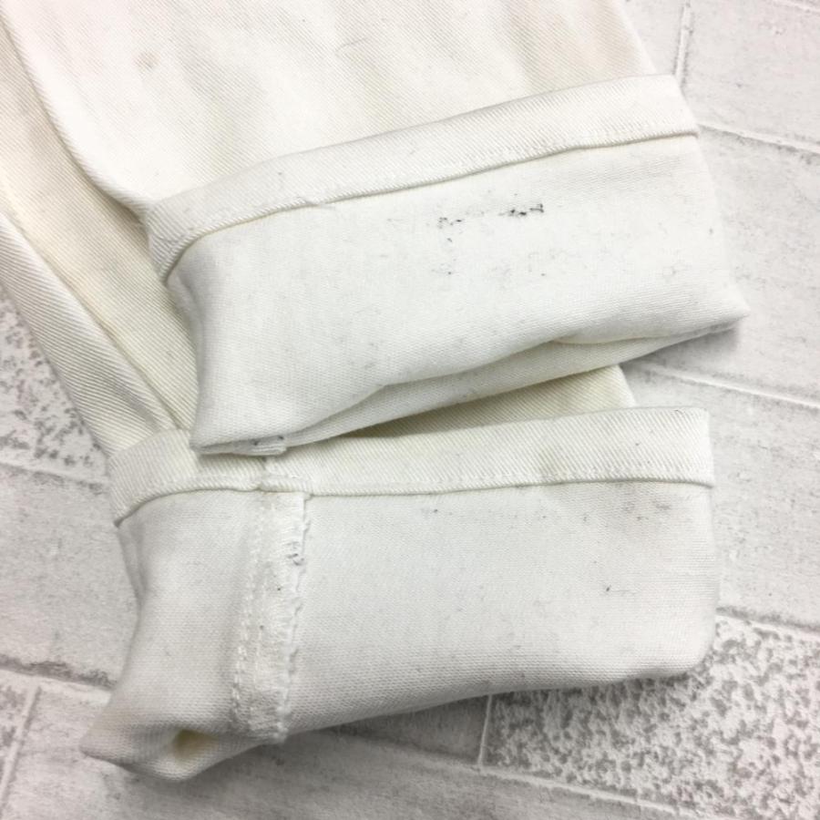 PEARLY GATES パーリーゲイツ ストレッチパンツ 白 バックロゴ