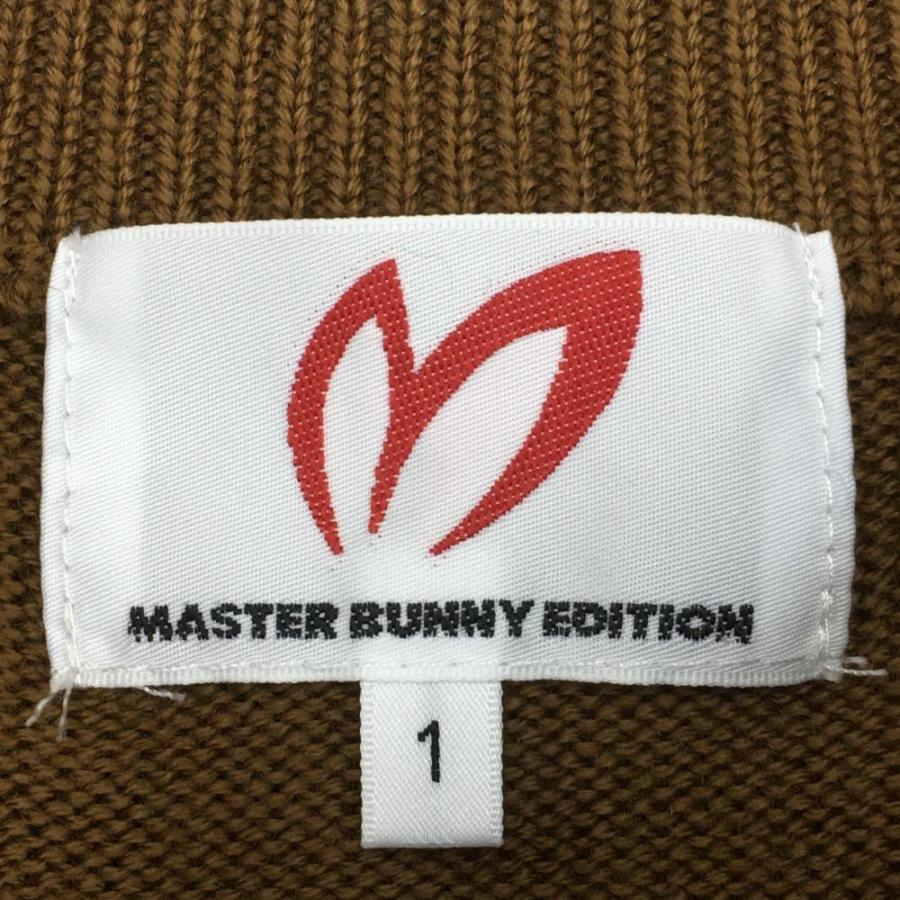 MASTER BUNNY EDITION マスターバニー セーター ブラウン×ピンク MASTER BUNNY EDITION マスターバニー セーター ブラウン×ピンク