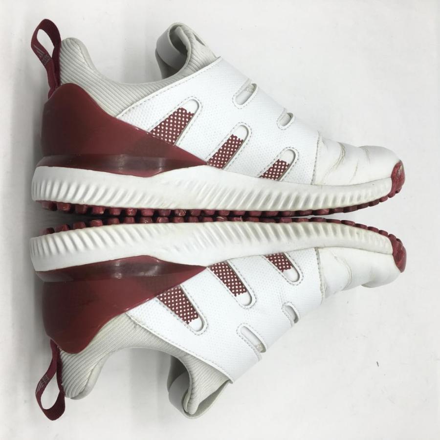 adidas（アディダス） ゴルフシューズ 白×ボルドー アディクロス
