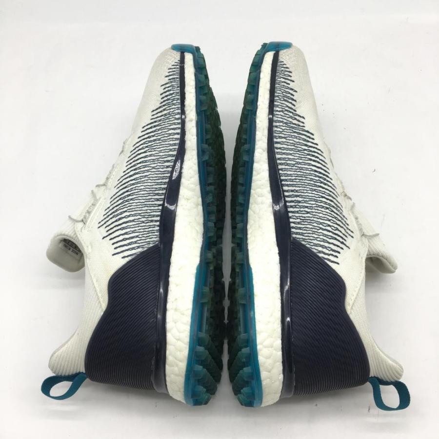 adidas アディダス ゴルフシューズ 白×ブルー フォージ