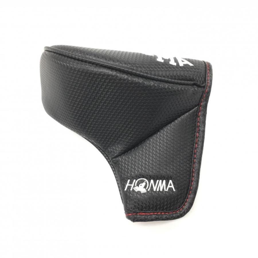 HONMA GOLF（本間ゴルフ） ホンマ パターカバー 黒×白 TOUR WORLD ロゴ