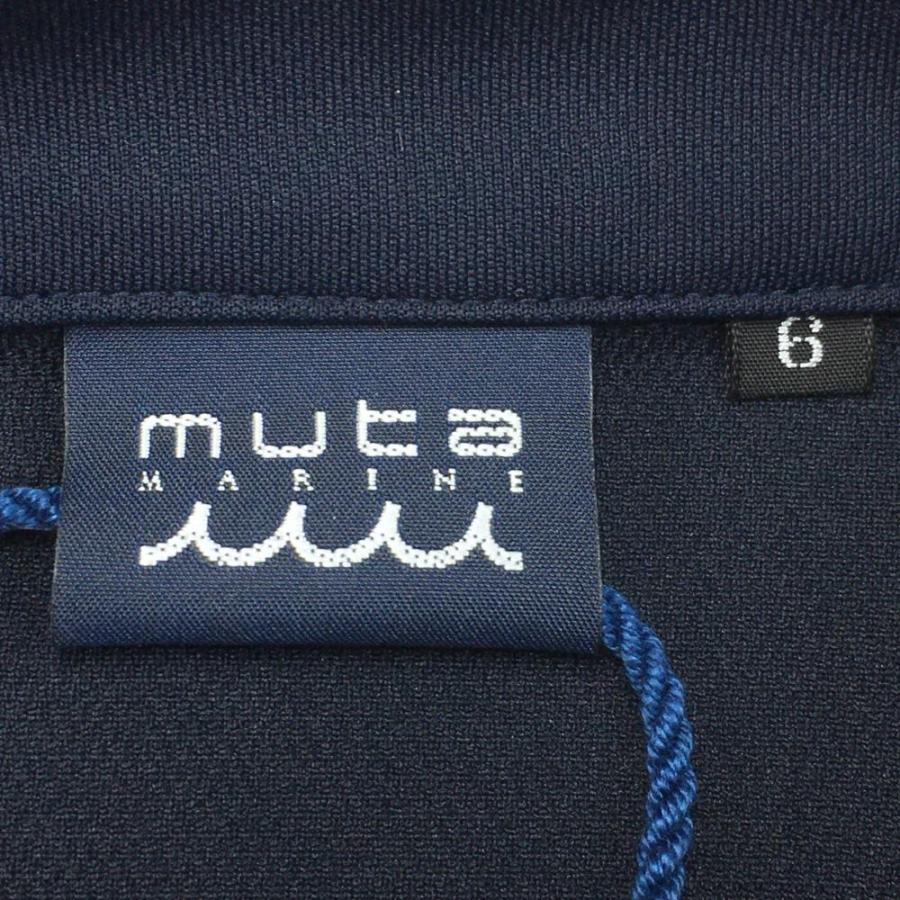 5%OFF価格／【新品】muta MARINE ムータマリン 半袖ポロシャツ ダーク