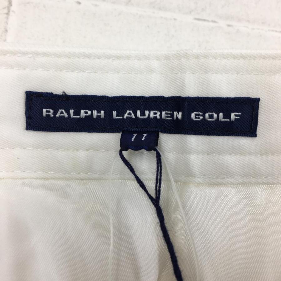 ラルフローレンゴルフ プリーツスカート 白 裏地付 レディース 11(L