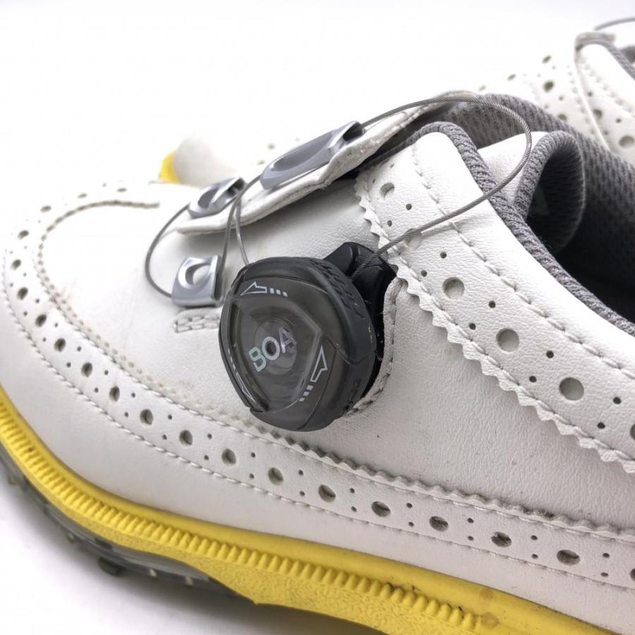 Callaway（キャロウェイ） ゴルフシューズ 白×イエロー TOURPRECISION
