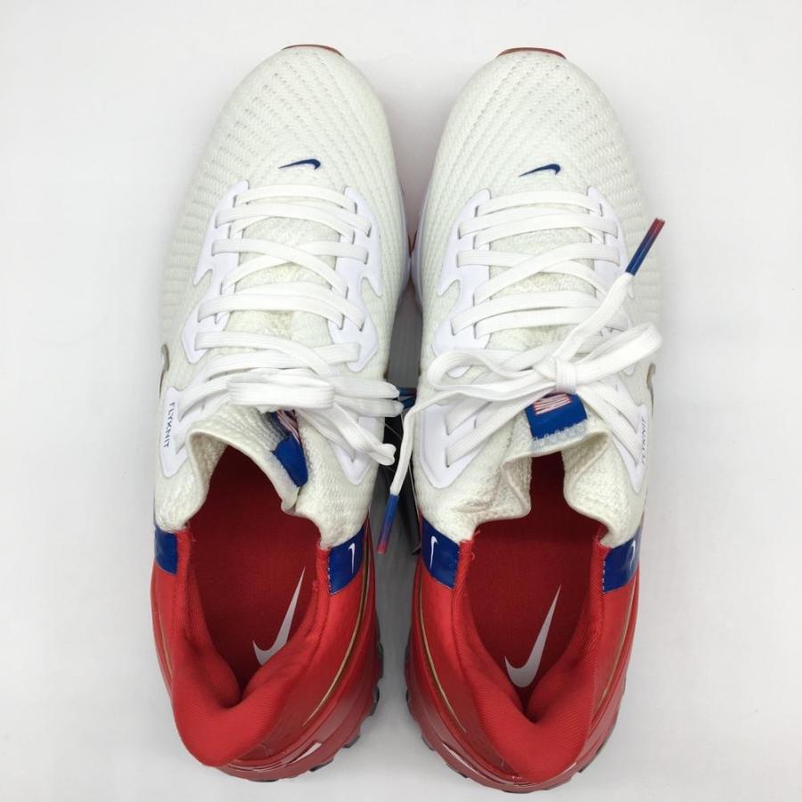 新品】NIKE ナイキ ゴルフシューズ 白×レッド エアズーム 新品】NIKE ナイキ ゴルフシューズ 白×レッド エアズーム