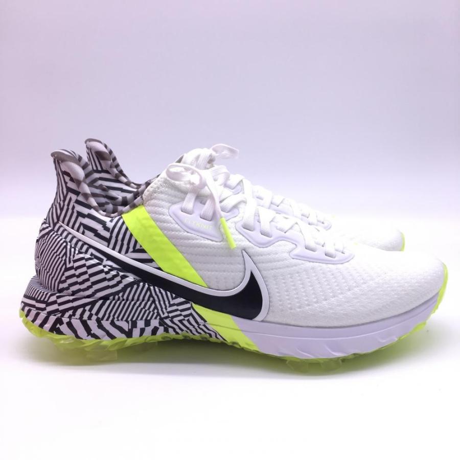 新品】NIKE ナイキ ゴルフシューズ 白×イエロー エアズーム 新品】NIKE ナイキ ゴルフシューズ 白×イエロー エアズーム