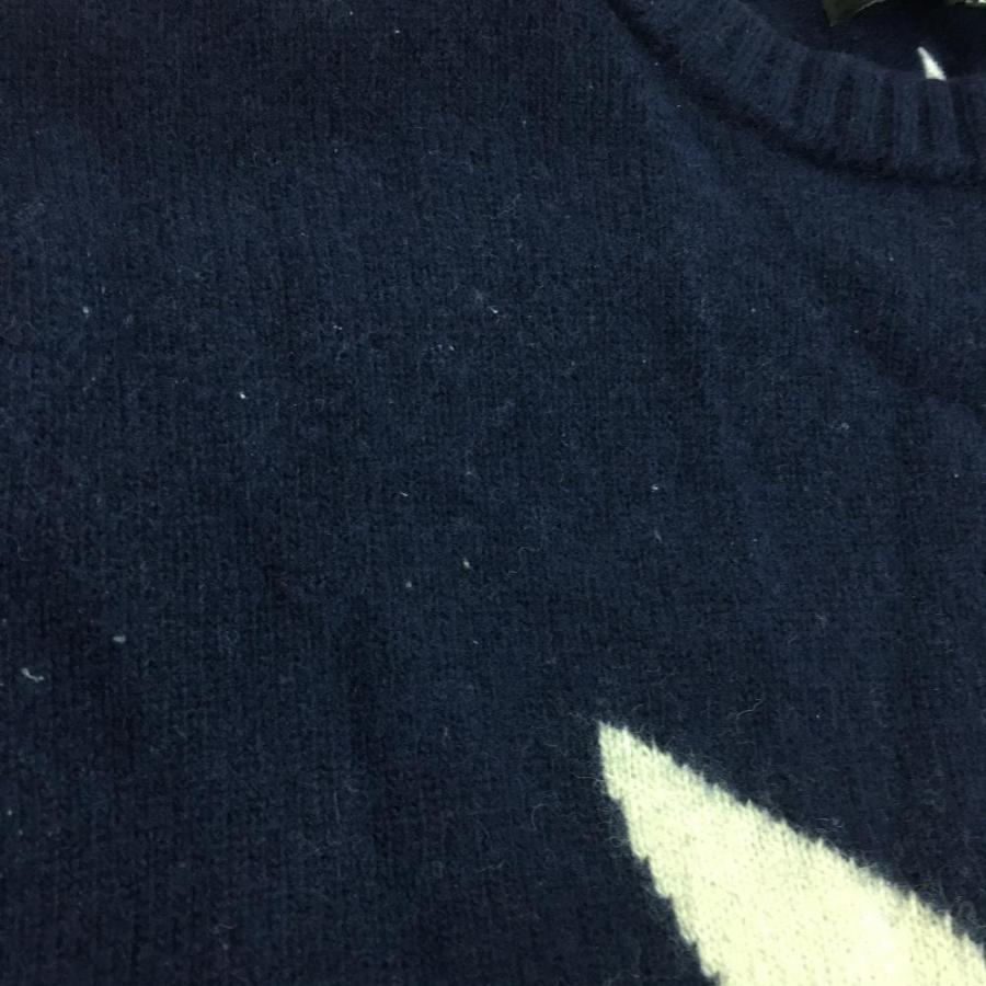BEAMS プレイボーイ×ビームスゴルフ セーター ネイビー×レッド BEAMS プレイボーイ×ビームスゴルフ セーター ネイビー×レッド