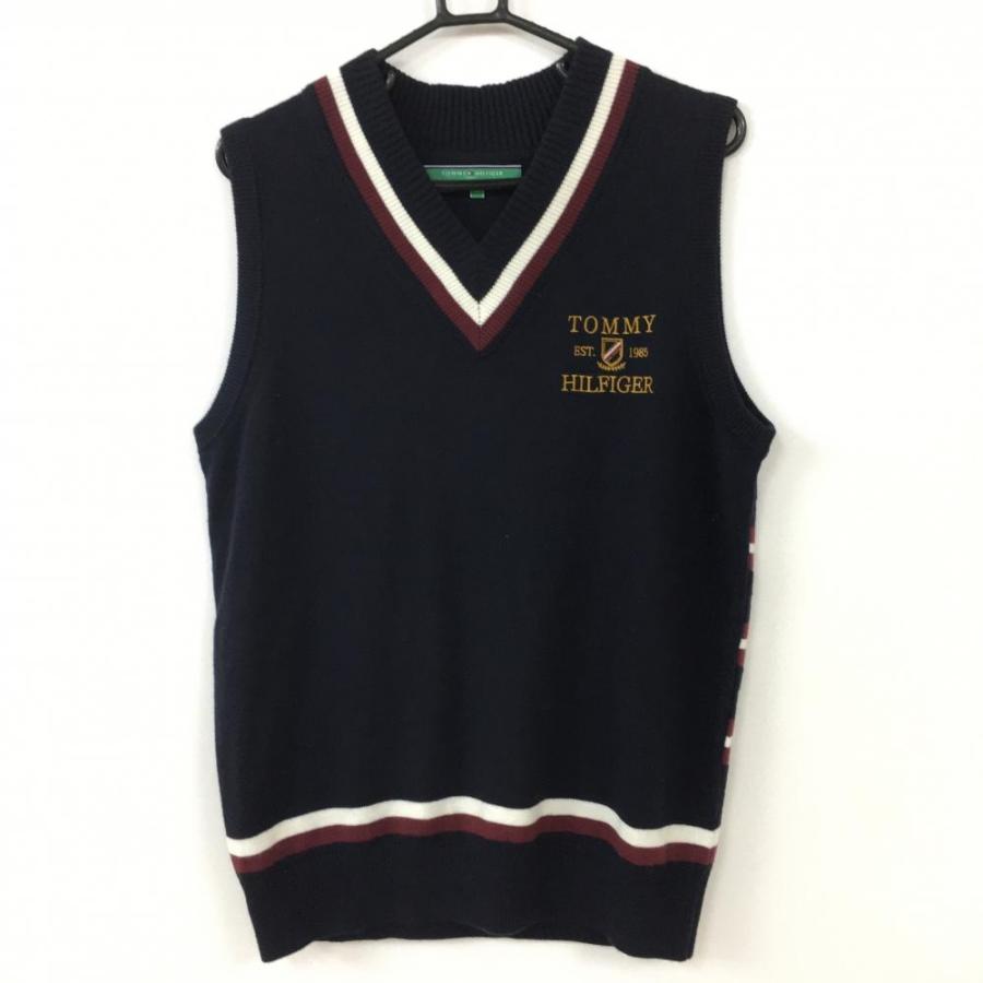超美品】Tommy Hilfiger Golf トミーヒルフィガー ベスト ネイビー