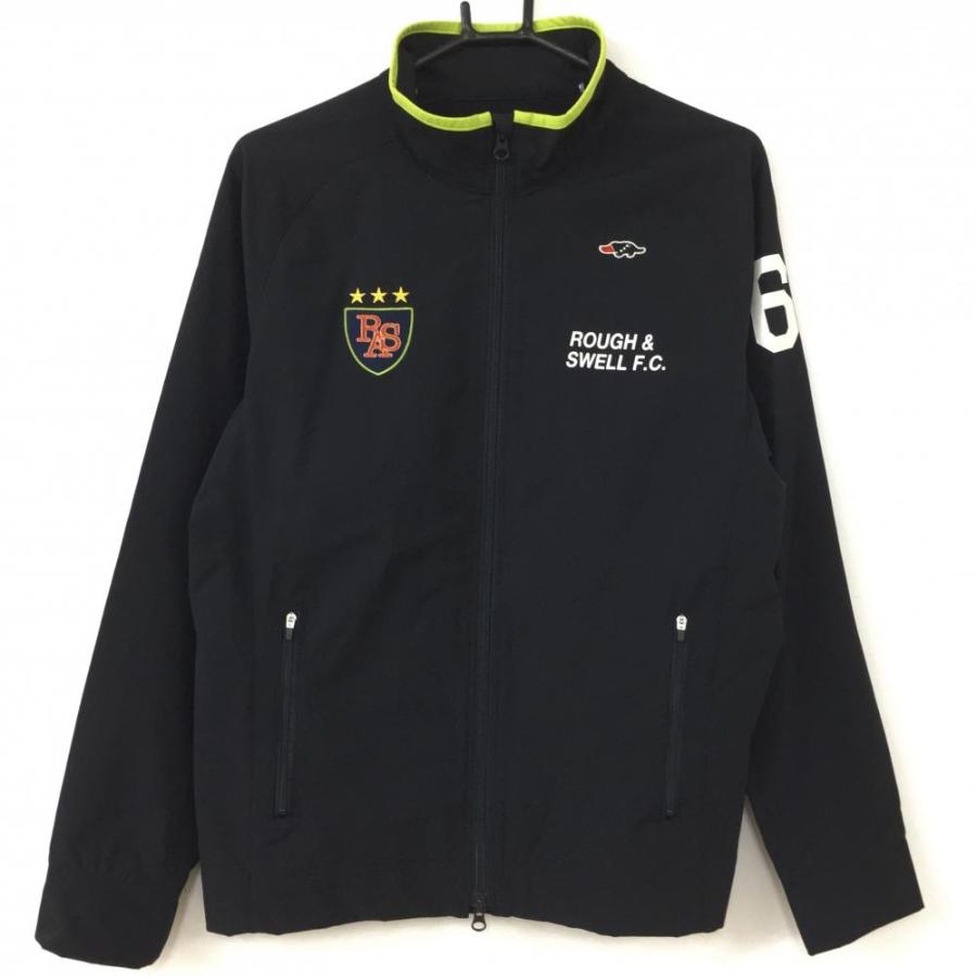 Rough and Swell Duckbills バイカラー　ジャケット 美品】rough & swell ラフアンドスウェル ジャケット 黒×イエロー