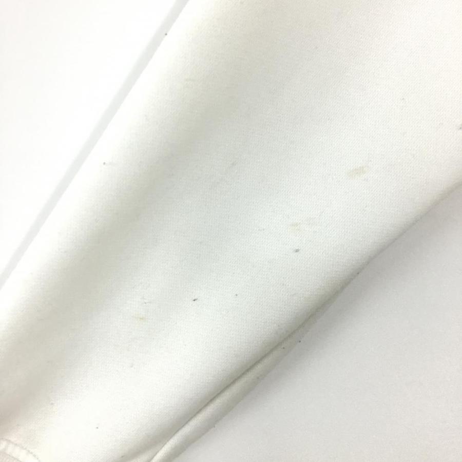 and per se アンパスィ ジャケット 白 立体ロゴ ブルゾン メンズ L