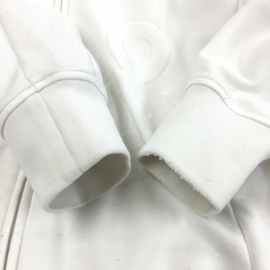 and per se ホワイト ジャケット LL and per se アンパスィ ジャケット 白 立体ロゴ ブルゾン メンズ