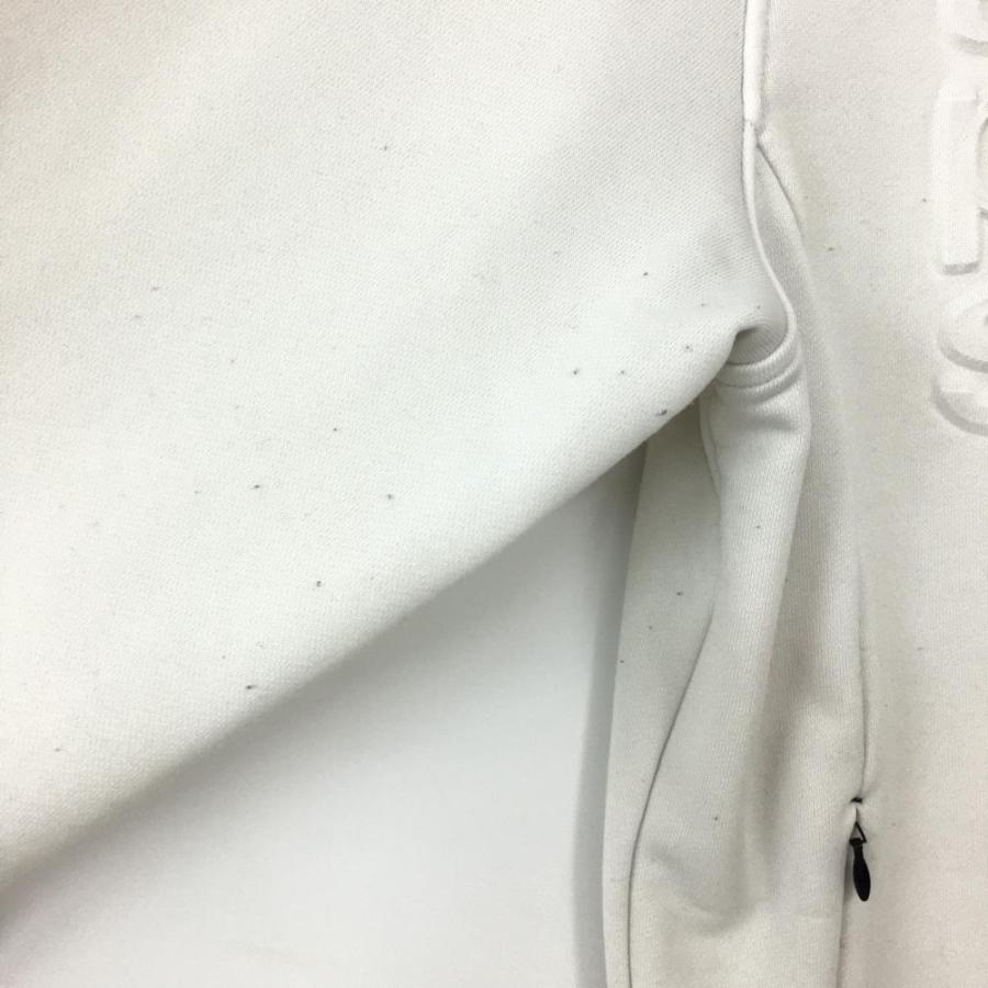 and per se ホワイトジャケット メンズＬサイズ　　美品 and per se アンパスィ ジャケット 白 立体ロゴ ブルゾン メンズ