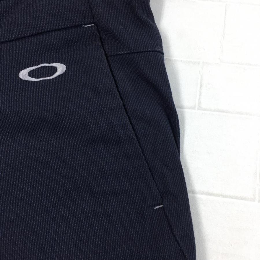 OAKLEY（オークリー） パンツ ネイビー スカル刺しゅう ピン装着可