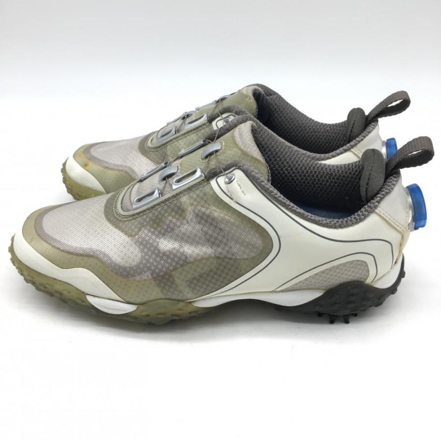 フットジョイ　24.5 FootJoy（フットジョイ） ゴルフシューズ グレー×白 フリースタイル