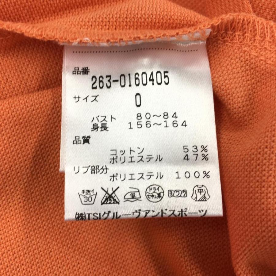 Jack Bunny!!（ジャックバニー） 半袖ポロシャツ オレンジ×ネイビー