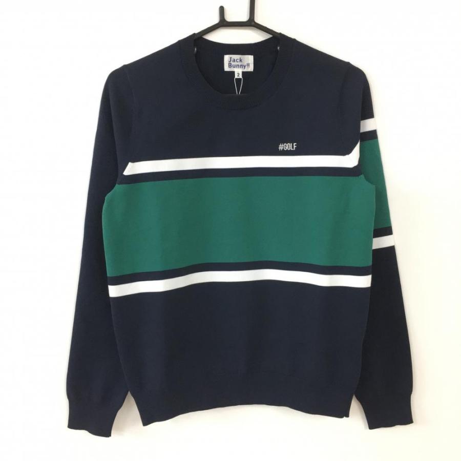 00サイズXS ネイビー セーター レディースゴルフウェア 新品 ジャックバニー 新品】35％OFF〜Jack Bunny ジャックバニー セーター ネイビー
