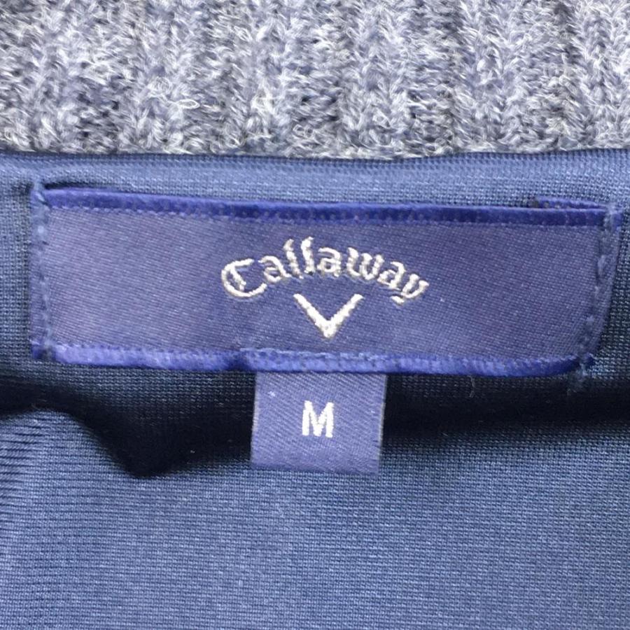 美品】Callaway キャロウェイ ニットジャケット グレー 裏地付き