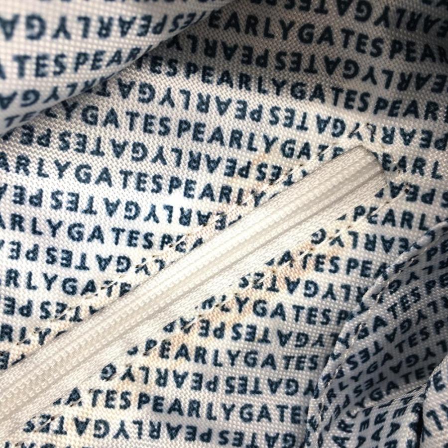 超美品】PEARLY GATES パーリーゲイツ カートバッグ ダークネイビー×白