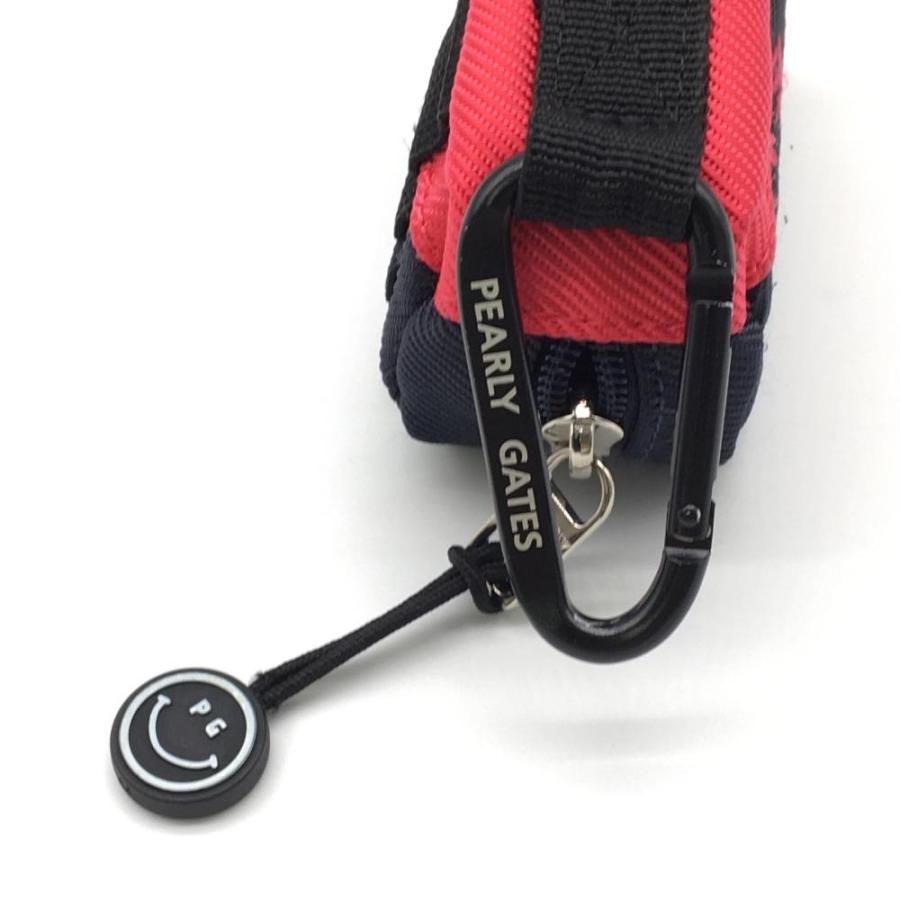 PEARLY GATES パーリーゲイツ ボールケース ネイビー×ピンク