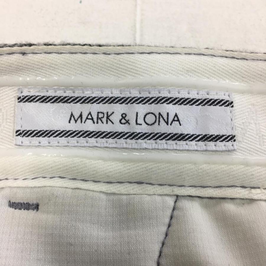 MARK&LONA（マークアンドロナ） ウールパンツ 杢グレー 起毛 迷彩
