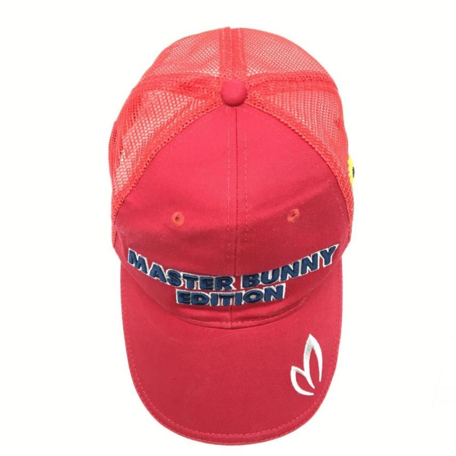 MASTER BUNNY EDITION マスターバニー メッシュキャップ レッド MASTER BUNNY EDITION マスターバニー メッシュキャップ レッド