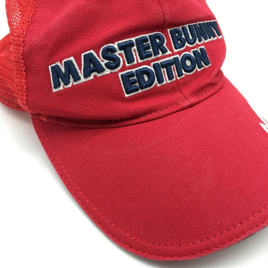 MASTER BUNNY EDITION マスターバニー メッシュキャップ レッド MASTER BUNNY EDITION マスターバニー メッシュキャップ レッド