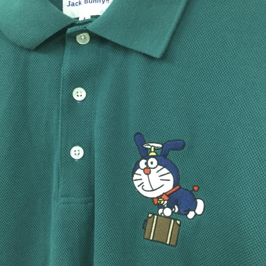 Jack Bunny!! ジャックバニー×ドラえもん 半袖ポロシャツ Jack Bunny!! ジャックバニー×ドラえもん 半袖ポロシャツ