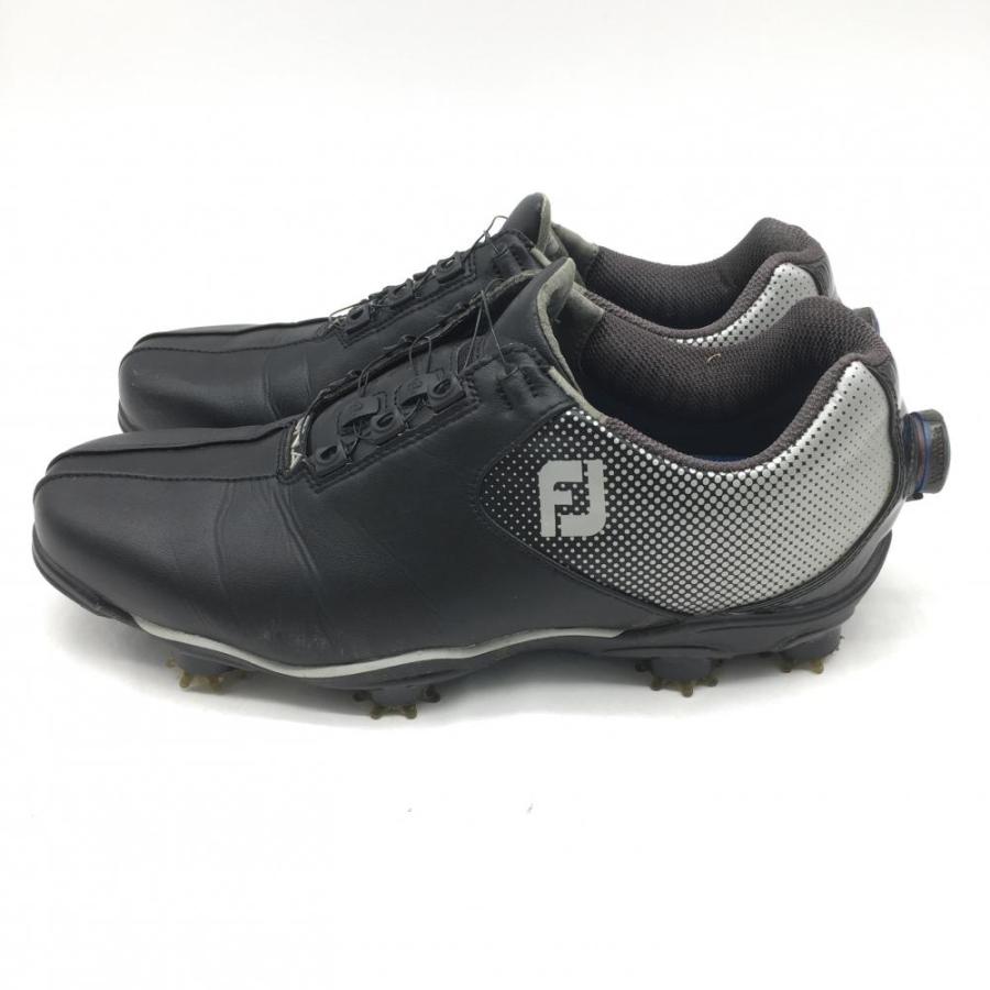FootJoy（フットジョイ） ゴルフシューズ 黒×シルバー DNA 53333J BOA