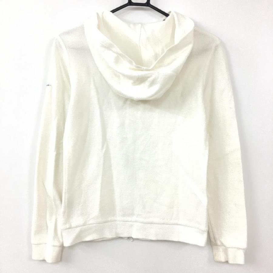 Jack Bunny!!（ジャックバニー） ジップパーカー 白×ネイビー コットン