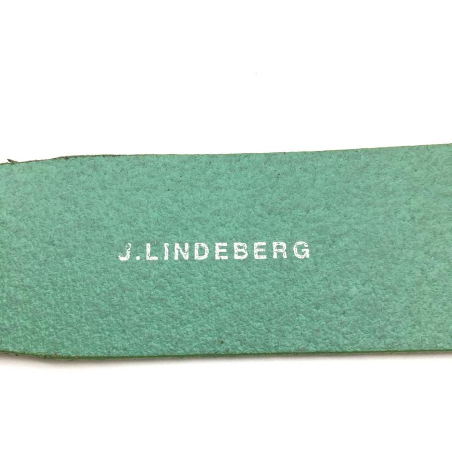 J.LINDEBERG（ジェイリンドバーグ） トップ式ベルト ライトグリーン