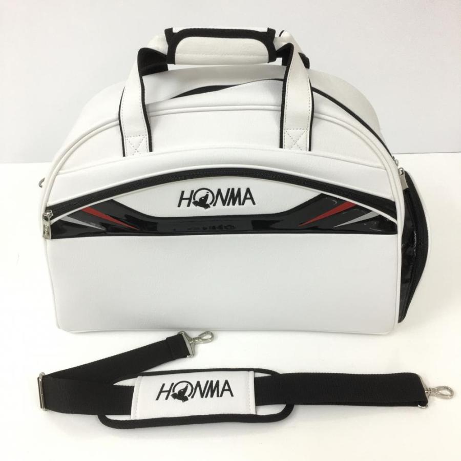 HONMA GOLF（本間ゴルフ） ホンマ ボストンバッグ 白×黒 ショルダー