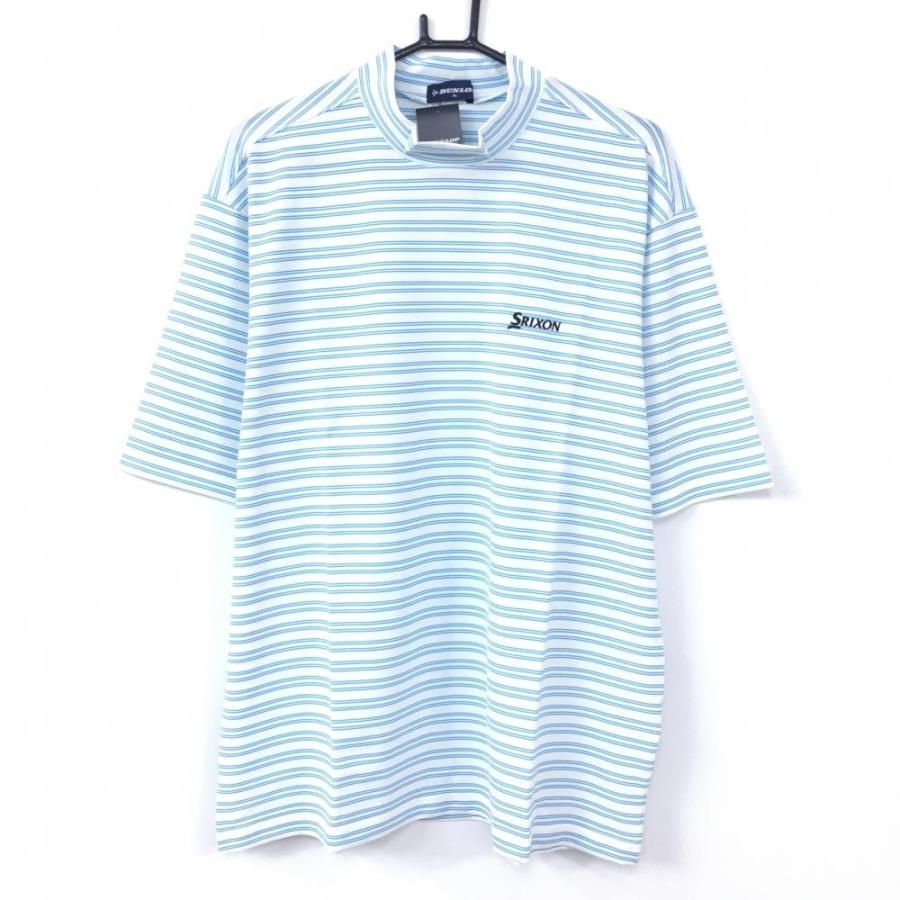 Lサイズ白青SRIXON スリクソンレディース 半袖シャツ ゴルフウェア